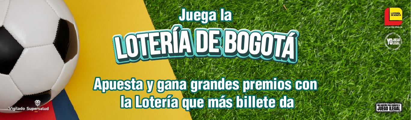 Juégatela en la Champions, con tu Lotería de Bogotá