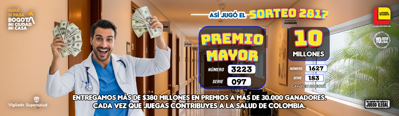 Resultados sorteo 2817